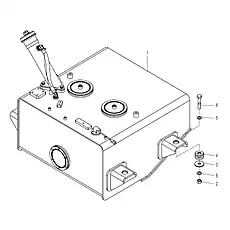 CUSHION - Блок «FUEL TANK AS 40C5459_000_00»  (номер на схеме: 4)