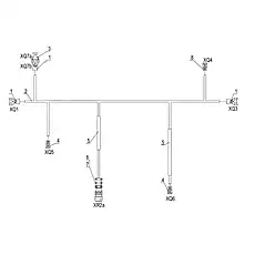 SOCKET 19 - Блок «HARNESS 0809508_000_00»  (номер на схеме: 6)