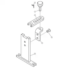 SCREW M6x12-4.8-ZN.D - Блок «LEVER LOCK 22C2256_000_00»  (номер на схеме: 5)