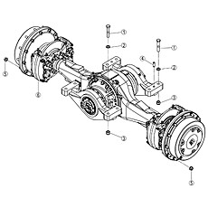 REAR AXLE AS 01Y0105_000_00