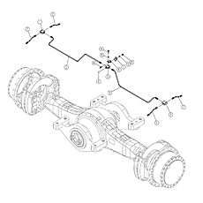 REAR AXLE BRAKE LINES 00C4547_000_00