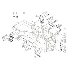 REAR FRAME AS 08Y0168_002_00