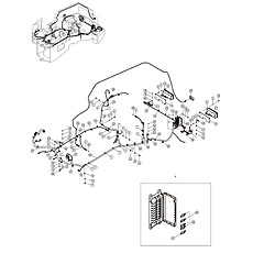 REAR FRAME WIRING 49C1512_000_00