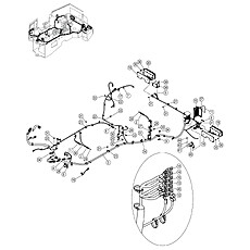 REAR FRAME WIRING 49C2193_000_00