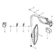 REARVIEW MIRROR-RH 47C2320_000_00