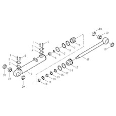 STEERING CYLINDER 10C1768_001_00