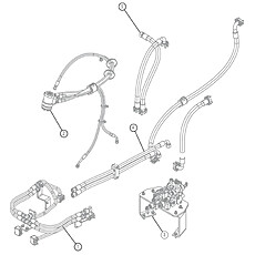 STEERING VALVE LINES 00C3640_000_00