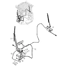 WASHER 5 - Блок «WIPER SYSTEM 49C0419_000_00»  (номер на схеме: 10)