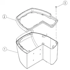 BASE PLATE - Блок «BASE 46C2435_001_00»  (номер на схеме: 2)