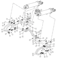 O-RING 36.5x3.55 - Блок «BOOM CYLINDER LINES»  (номер на схеме: 4)