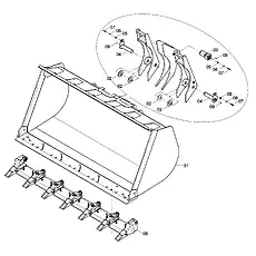 WASHER 12-140HV-ZN.D - Блок «Ковш»  (номер на схеме: 5)