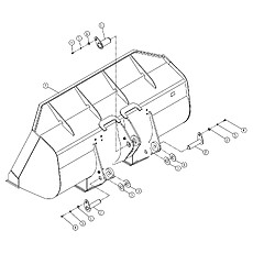 BUCKET 3.5m3 32E0077_000_00