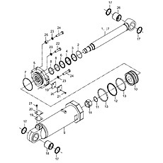 BUCKET TILTING CYLINDER 10C0090_006_00