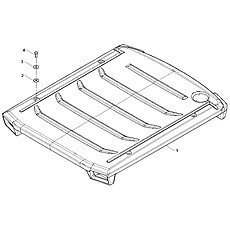 CAB GUARD ASSEMBLY 41E0159_001_00