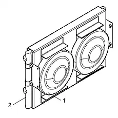 CONDENSER FAN UNIT - Блок «CONDENSER 46C4890_004_00»  (номер на схеме: 1)