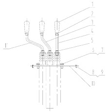 CONTROL LEVER ASSEMBLY 23C0035_000_00