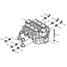 CONTROL VALVE - Блок «CONTROL VALVE ASSEMBLY 12C3883_000_00»  (номер на схеме: 1)