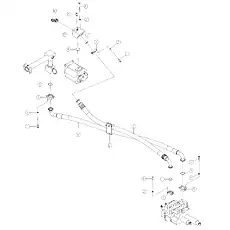 BOLT M12x100-8.8-ZN.D - Блок «CONTROL VALVE LINES»  (номер на схеме: 14)