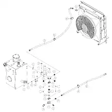 FLANGE - Блок «COOLER LINES 00C1377_000_00»  (номер на схеме: 7)