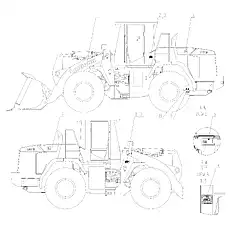 RIVET 3x12 - Блок «DECAL GROUP 45E0834_004_00»  (номер на схеме: 8)