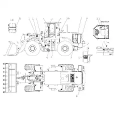 LUBRICATION CHART - Блок «DECAL GROUP ZL60G (Chinese) 45E0062_000_00»  (номер на схеме: 12)