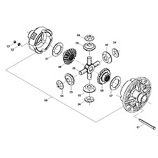 DIFFERENTIAL ASSEMBLY 41C0290_000_00