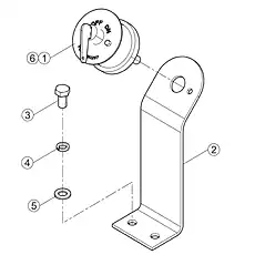 DISCONNECT SWITCH - Блок «DISCONNECT SWITCH MOUNTING»  (номер на схеме: 2)