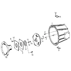 GASKET - Блок «ENGINE CONNECT SP137463_000_00»  (номер на схеме: 9)