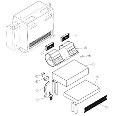 EVAPORATOR ASSEMBLY 46C5490_001_00