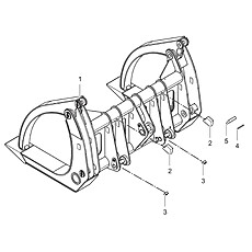 FORK ASSEMBLY (Ф1000) 32E0279_004_00