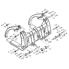 FORK ASSEMBLY (Ф1000) 43C0305_001_00