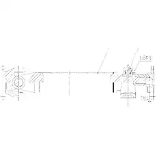 BEARING SUPPORT - Блок «FRONT DRIVE SHAFT & BRG ASSEMBLY»  (номер на схеме: 2)