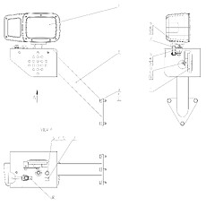 FRONT FLOODLIGHT ASSEMBLY-RH 46C3095_000_00