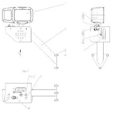 HORN - Блок «FRONT FLOODLIGHT ASSEMBLY»  (номер на схеме: 11)