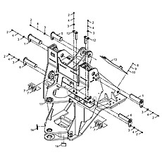 FRONT FRAME ASSEMBLY 08Y0049_000_00