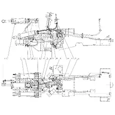 FLOW AMPLIFYING VALVE ASSEMBLY - Блок «HYDRAULIC SYSTEM 15E0639_002_00»  (номер на схеме: 17)