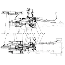 COOLER LINES - Блок «HYDRAULIC SYSTEM 15Y0513_000_00»  (номер на схеме: 22)