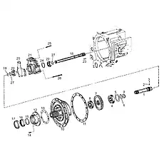 GEAR PUMP - Блок «INPUT DEVICE SP116331_000_00»  (номер на схеме: 21)