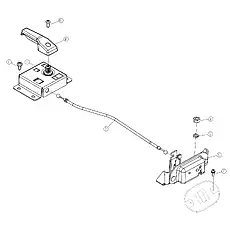 SCREW M5x12-4.8-ZN.D - Блок «LATCH»  (номер на схеме: 11)