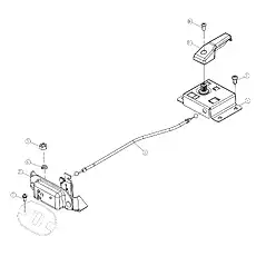 SCREW M5x12-4.8-ZN.D - Блок «LATCH»  (номер на схеме: 11)