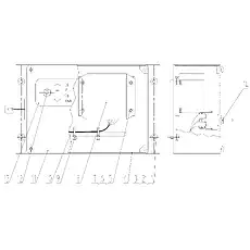 SCREW M4x12-4.8-ZN.D - Блок «LIFT CONTROL BOX»  (номер на схеме: 5)