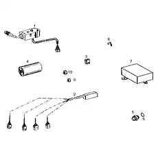 CONNECTOR - Блок «LOOSE PARTS SP140571_000_00»  (номер на схеме: 5)