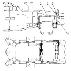 CONNECTOR - Блок «LUBRICATION LINES»  (номер на схеме: 1)