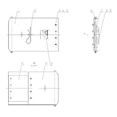 ADHESIVE TAPE - Блок «PARKING WEDGE»  (номер на схеме: 10)