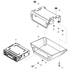 RADIO/CASSETTE PLAYER 46C1841_004_00