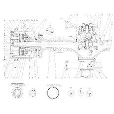 BRACKET - Блок «REAR AXLE ASSEMBLY 01E0212_008_00»  (номер на схеме: 36)