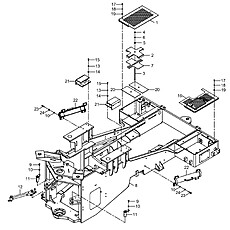 REAR FRAME ASSEMBLY 08Y0050_000_00