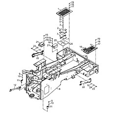 REAR FRAME ASSEMBLY 08Y0067_000_00