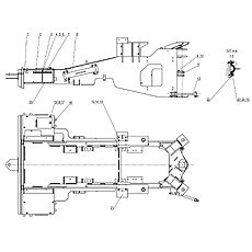 REAR FRAME ASSEMBLY 08Y0645_000_00