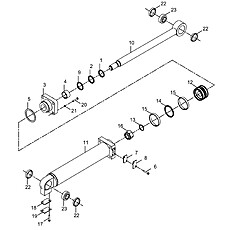 STEERING CYLINDER-LH 10C0031_000_00